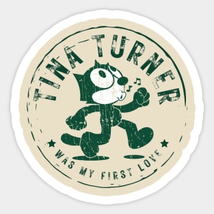 tina turner my first love Sticker